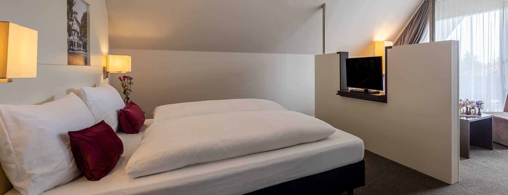 Juniorsuite nur Bett