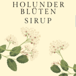 Holunderblütensirup Etikett